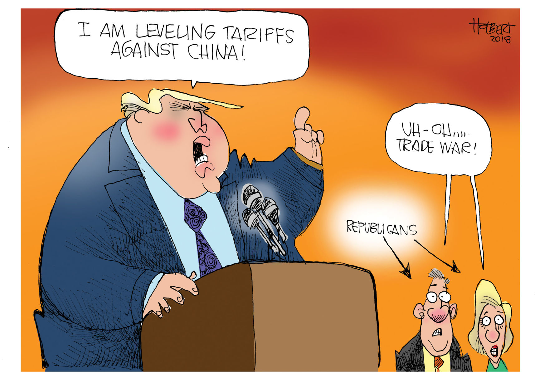 Editorial and Political Cartoons